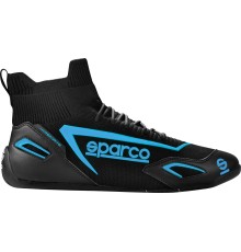 Sparco Gaming-Fahrerschuh Hyperdrive, schwarz/blau, 38